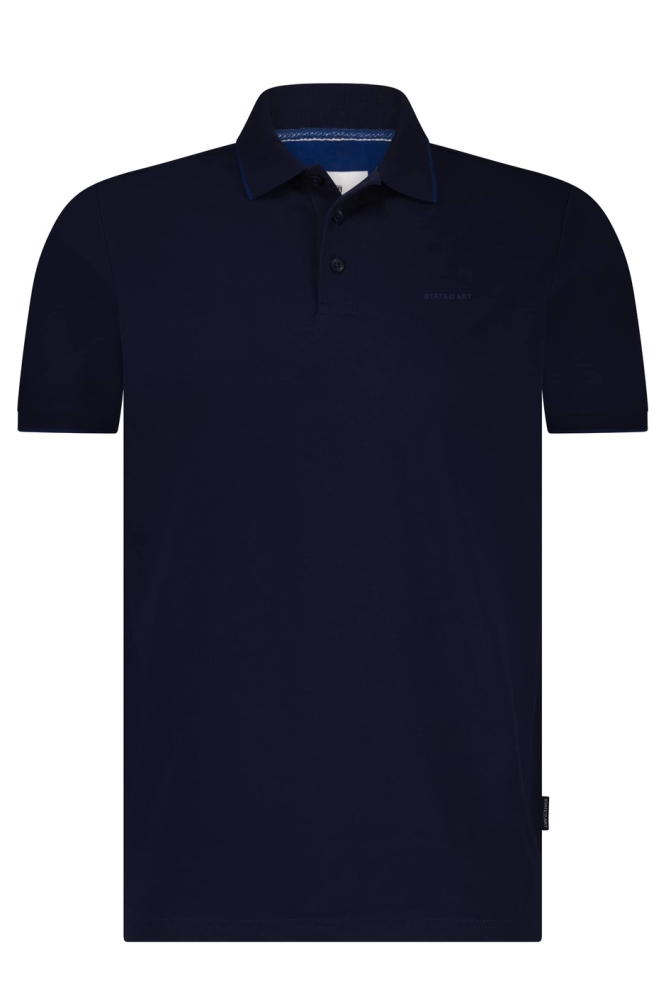 PIQUE POLO MET STREEPDETAILS 46115400 5900